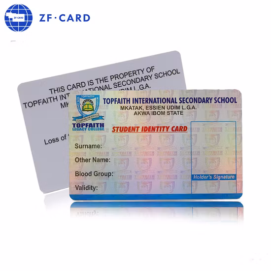 Carte PVC vierge blanche imprimable Orignal NXP MIFARE Classic EV1 1K/4K